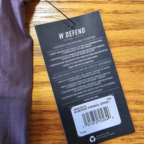 Fox Racing Defend Thermal Jersey - Size Extra Large‎ - Picture 9 of 11